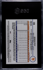 2024 Topps Series 1 Green Crackle Foilboard Edwin Diaz #120 /499 SGC 10
