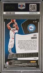 2023 Panini Revolution Levels Joel Embiid #95 /35 PSA 8