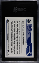 2023 Topps Chrome Update Josh Jung #ASCC-14 RC All-Star Game SGC 10