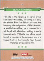 2026 Topps Marvel Brooklyn Collection Black Panther Red 3/5