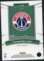2024-25 Donruss Optic 18 Alexandre Sarr Downtown