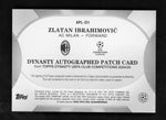 2024 Topps Dynasty APL-Z1I Zlatan Ibrahimovic /5 VG AC Milan Auto