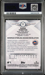 2023 Bowman Sterling Gold Refractor Mark Vientos #BSR37 PSA 9
