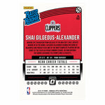 2018-19 Donruss Optic #162 Shai Gilgeous-Alexander Rated Rookie RC
