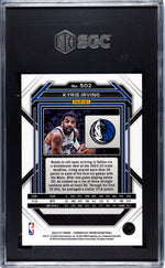 2022 Panini Chronicles Prizm Kyrie Irving #502 SGC 6