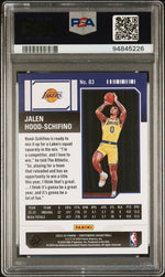 2023 Panini Contenders 1st Round Jalen Hood-Schifino #83 RC /149 PSA 9