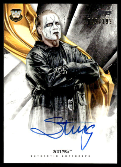 2019 Topps WWE Undisputed A-ST Sting Legends /199 Auto