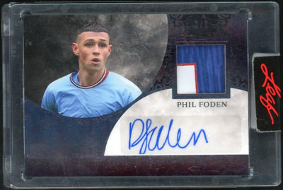 2023 Leaf Superlative SM-PF1 Phil Foden Patch Autograph /3