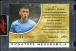 2023 Leaf Superlative SM-PF1 Phil Foden Patch Autograph /3