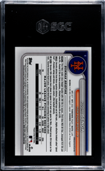 2024 Bowman #1 Kodai Senga Bowman Mega Box SGC 10