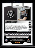 2023 Panini Absolute Football Blue Aidan O'Connell #138 RC Auto /75