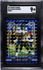 2021 Panini Playbook Mosaic D'Wayne Eskridge #118 RC SGC 9