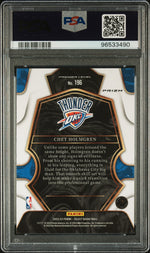 2022 Panini Select Orange Flash Prizm Chet Holmgren #196 RC Premier Level PSA 9