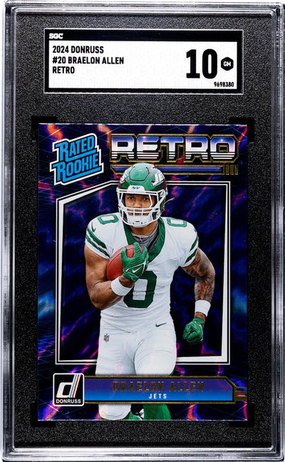 2024 Donruss #20 Braelon Allen Retro SGC 10