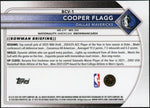 2025 Bowman Chrome BCV-1 Cooper Flagg Steel Metal Refractor /100