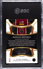 2023 Panini Select Silver Prizm Donovan Mitchell #363 SGC 9.5