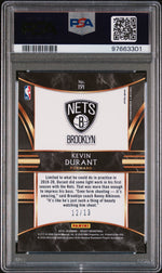 2019 Panini Select Neon Orange Kevin Durant #191 /13 PSA 9