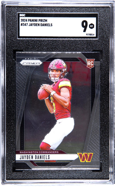2024 Panini Prizm Jayden Daniels #347 RC SGC 9