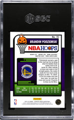 2023-24 Panini Haunted Hoops #15 Brandin Podziemski Orange SGC 10