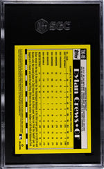 2025 Topps #T90-89 Dylan Crews '90 Design SGC 9.5