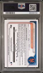 2024 Bowman Chrome Prospect Autograph Jeremy Rodriguez #CPAJRZ PSA 10