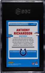 2023 Donruss Optic Anthony Richardson #247 RC SGC 8.5