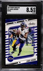 2024 Panini Absolute #9 Lamar Jackson Retail SGC 8.5