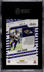 2024 Panini Absolute #9 Lamar Jackson Retail SGC 8.5