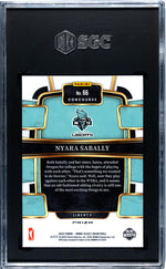 2024 Panini Select Wnba #66 Nyara Sabally Pink Ice Prizm SGC 10