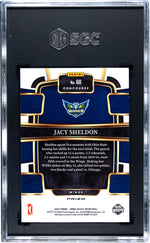 2024 Panini Select Flash Prizm Jacy Sheldon #60 RC SGC 9.5