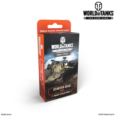 World of Tanks Strategy Card Game - First Strike - USA Starter