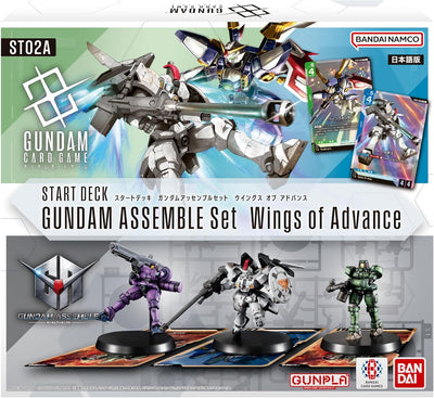 Bandai - Gundam Card Game: [ST02A] Wings of Advance Assemble Starter Display