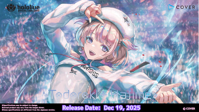 hololive OCG: SD05 - Todoroki Hajmie Starter Deck Display