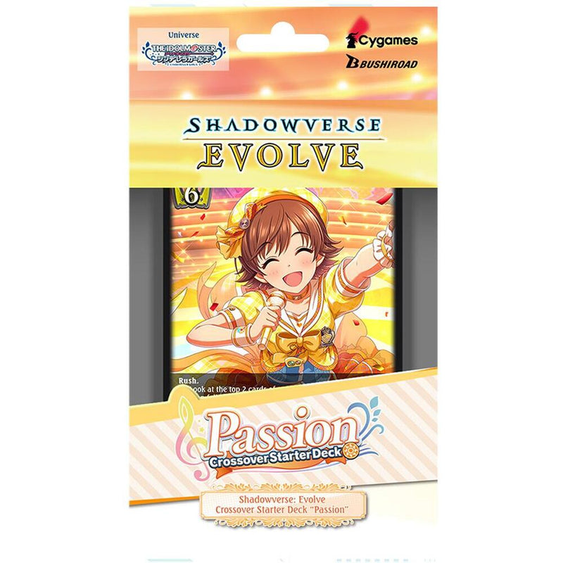 Shadowverse: Evolve Crossover Set - SD02C The Idolm@ster Cinderella Girls Passion Starter Deck Display