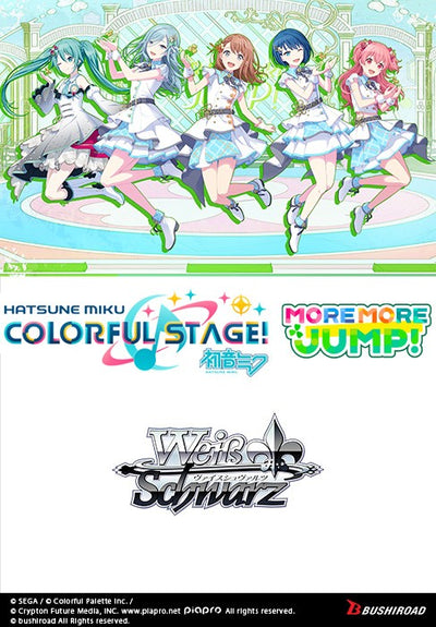 Weiss Schwarz: Hatsune Miku COLORFUL STAGE! MORE MORE JUMP! Trial Deck Display