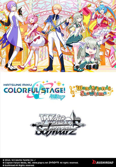 Weiss Schwarz: Hatsune Miku COLORFUL STAGE! Wonderlands x Showtime Trial Deck Display