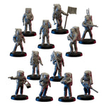 Lunar: Miniatures - Astronauts (Plastic)