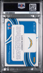 2024 Panini Immaculate Collection Rookie Jumbo Logos Insignia Ladd Mcconkey #RJL-LMY PSA 8