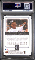2008 Upper Deck Masterpieces Framed Brown Gary Sheffield #34 PSA 10