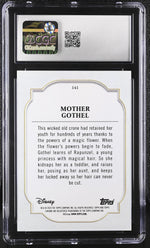 2024 Topps Disney Chrome Sapphire Red Mother Gothel #141 /5 CGC 8