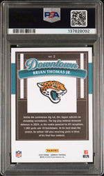 2025 Donruss Downtown Brian Thomas Jr. #2 PSA 10