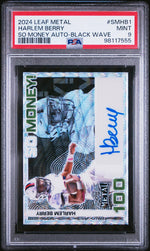 2024 Leaf Metal So Money Autographs Lack Wave Harlem Berry #SMHB1 3/3 PSA 9