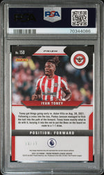 2021 Panini Prizm English Premier League Prizms Purple Ivan Toney #150 /99 PSA 10 70344086