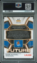2023 Panini Select La Liga Select Future Gold Arsen Zakharyan #9 /10 PSA 9