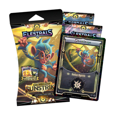 Elestrals TCG: Divine Champions Sunstrike - Stellar Luminape Double Blister Pack