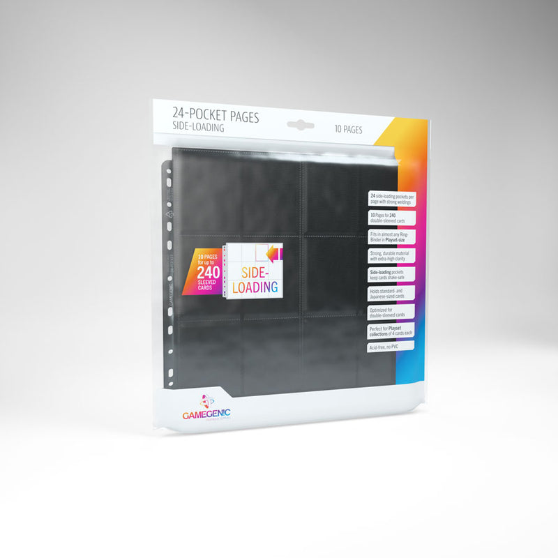 Gamegenic Pages 24 Pocket Side Loading 10 Count
