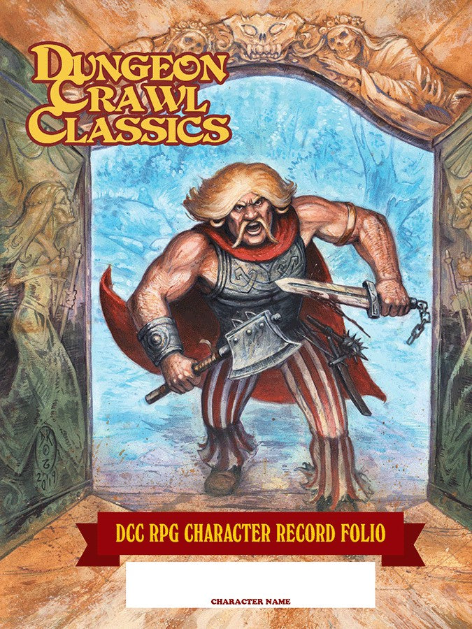 Dungeon Crawl Classics: Character Record Folio