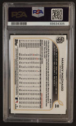 2022 Topps Chrome Prism Refractor Manny Machado #90 PSA 10