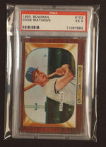 1955 Bowman Eddie Mathews #103 PSA 5