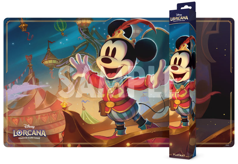 Lorcana TCG: Whispers in the Well Playmat - Mickey Mouse, Brave Little Prince